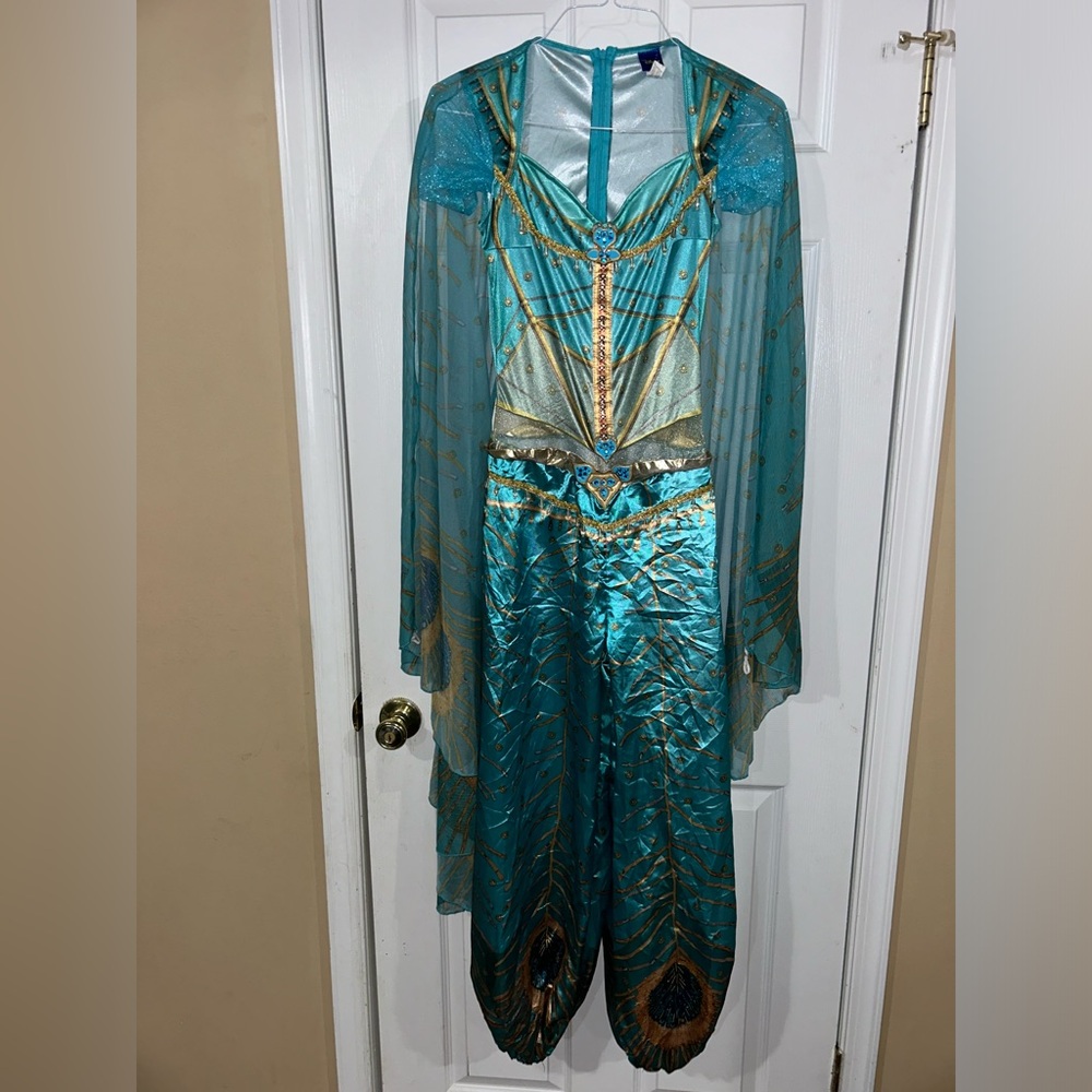 Disney Teal and Gold Princess Costume
